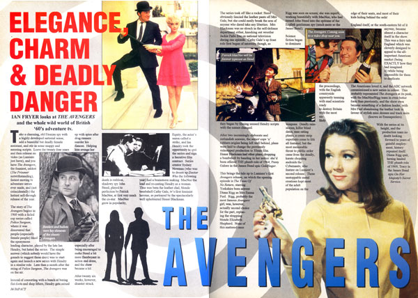 Avengers article from December 1993 impact online 
