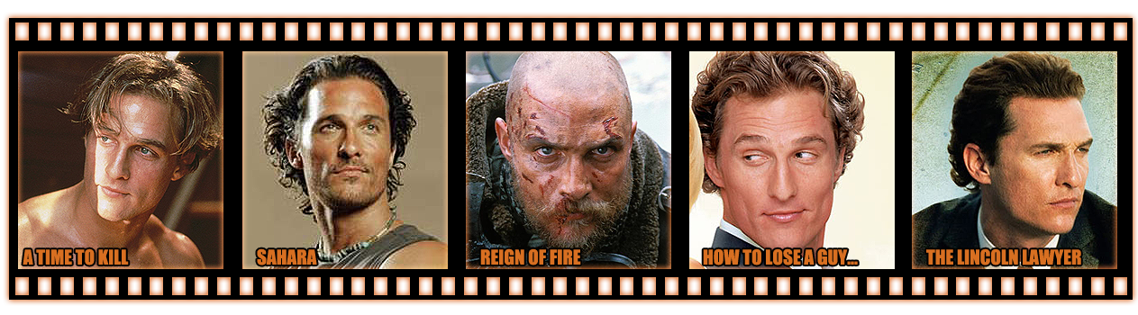 McConaughey's early movie roles