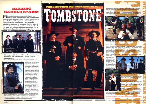 Tombstone spread from 1994 Impact magazine