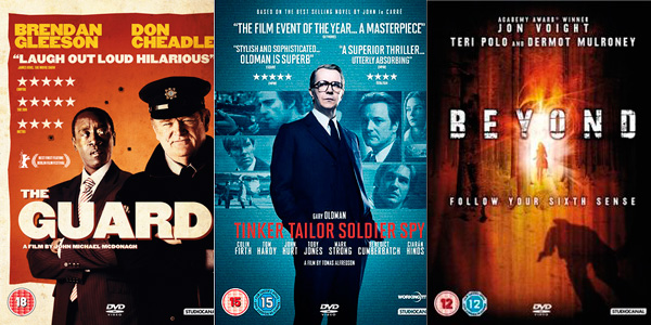 DVD Covers For The Guard, Tinker Tailor Soldier Spy and Beyond.