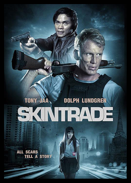 Skin Trade Poster - Jaa and Lundgren