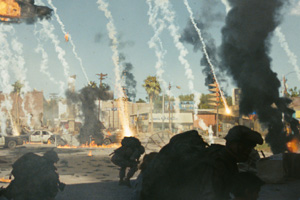 Scene from Battle: Los Angeles