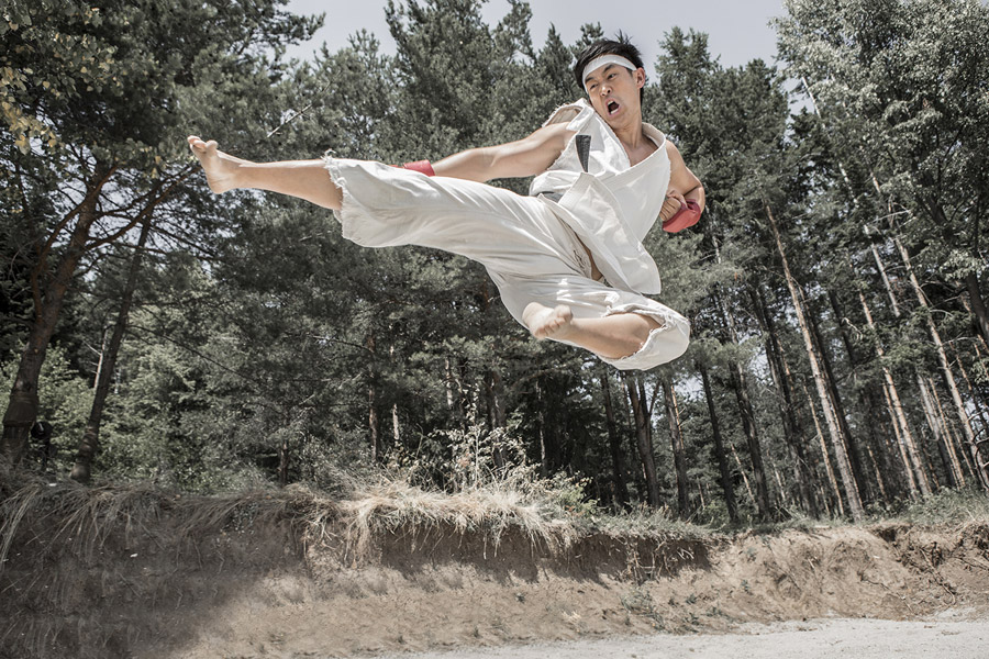 Mike Moh as Ryu in Street Fighter Assassin's Fist