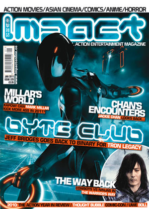 Impact Magazine Tron Cover January 2011