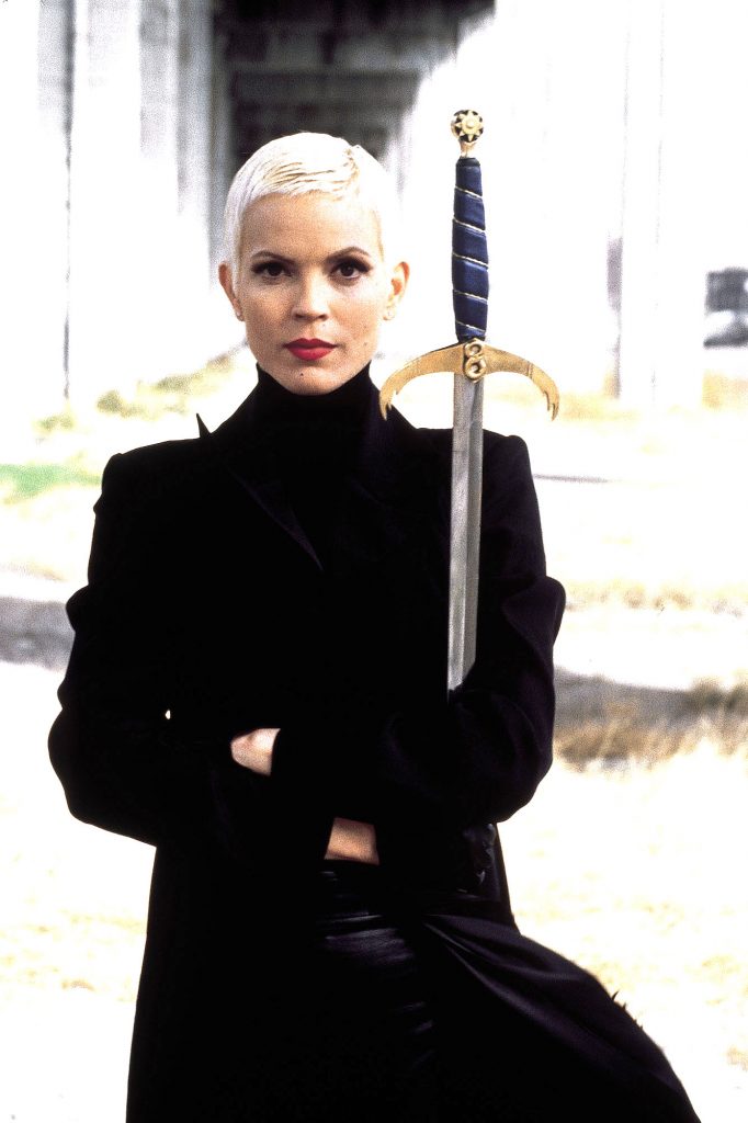 Elizabeth also starred as Amanda in the 'Highlander' spin-off 'The Raven'...